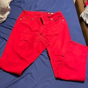 Miss me mid rise skinny jeans size 32